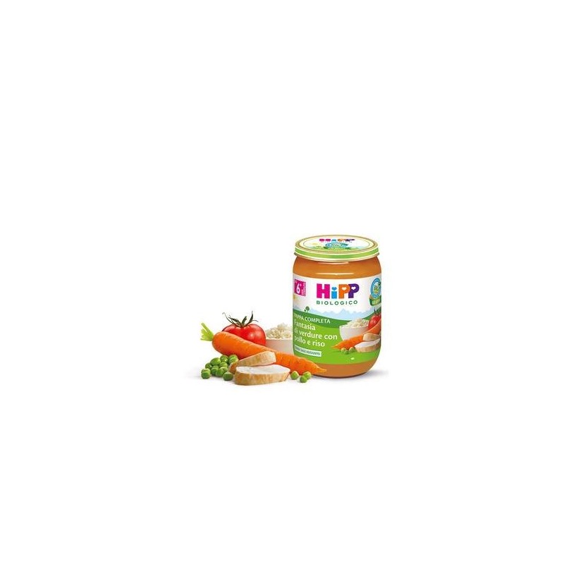 Hipp Italia Hipp Bio Pappa Pronta Fantas Verd Pollo Riso 190 G