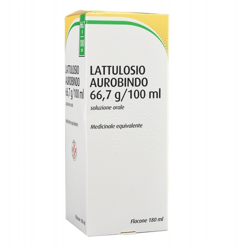 Aurobindo Pharma Italia Lattulosio Aurobindo 66,7 G/100 Ml Soluzione Orale Medicinale Equivalente
