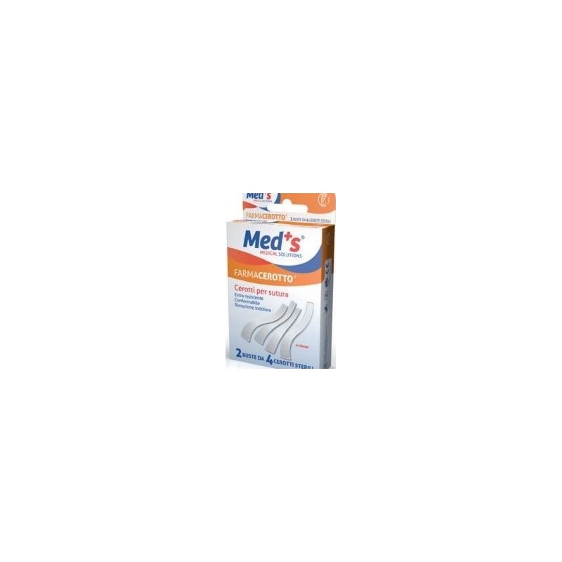 Farmac-zabban Cerotto Meds Per Sutura 4x76 Mm 8 Pezzi