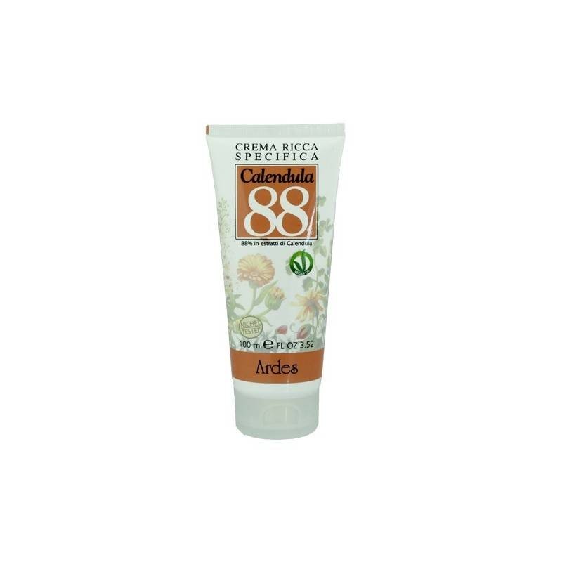 Crema Ricca Specifica Calendula 88% Emolliente e Protettiva 100 ml Ardes