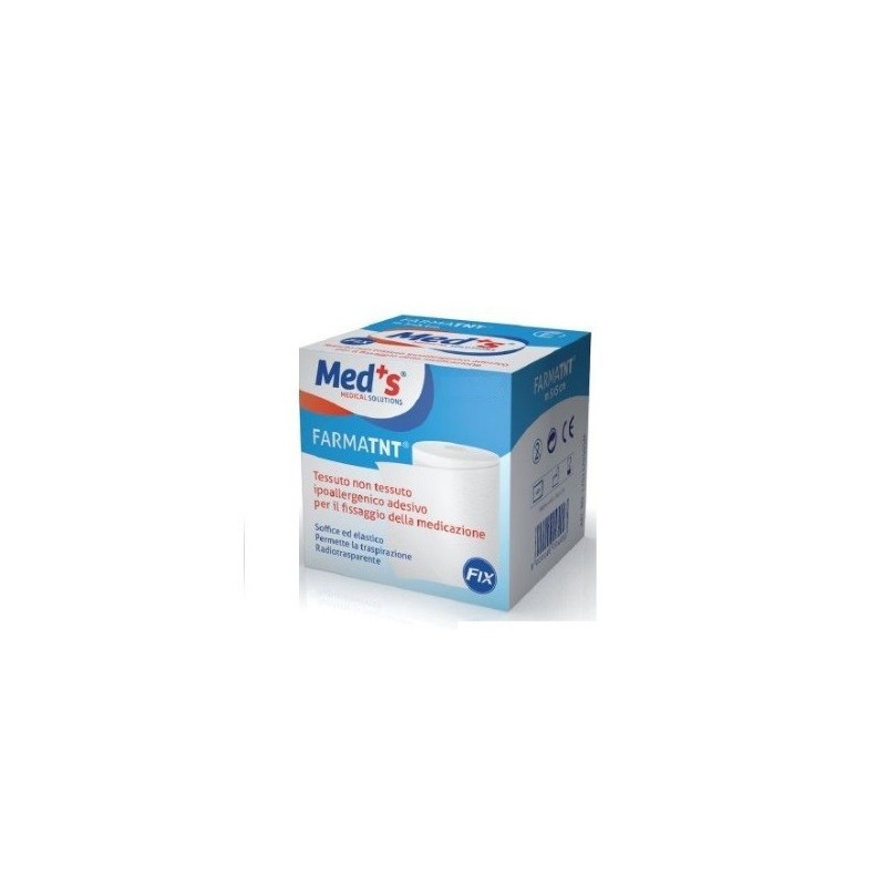 Farmac-zabban Cerotto Meds Farmatessuto Non Tessuto Tessuto Non Tessuto Fix Ipoallergenico Adesivo 500x2,5 Cm