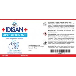 Idi Farmaceutici Idisan Spray Igienizzante Mani 100 Ml