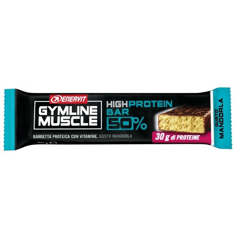 Enervit Gymline Muscle Protein Bar 50% Mandorla 1 Pezzo