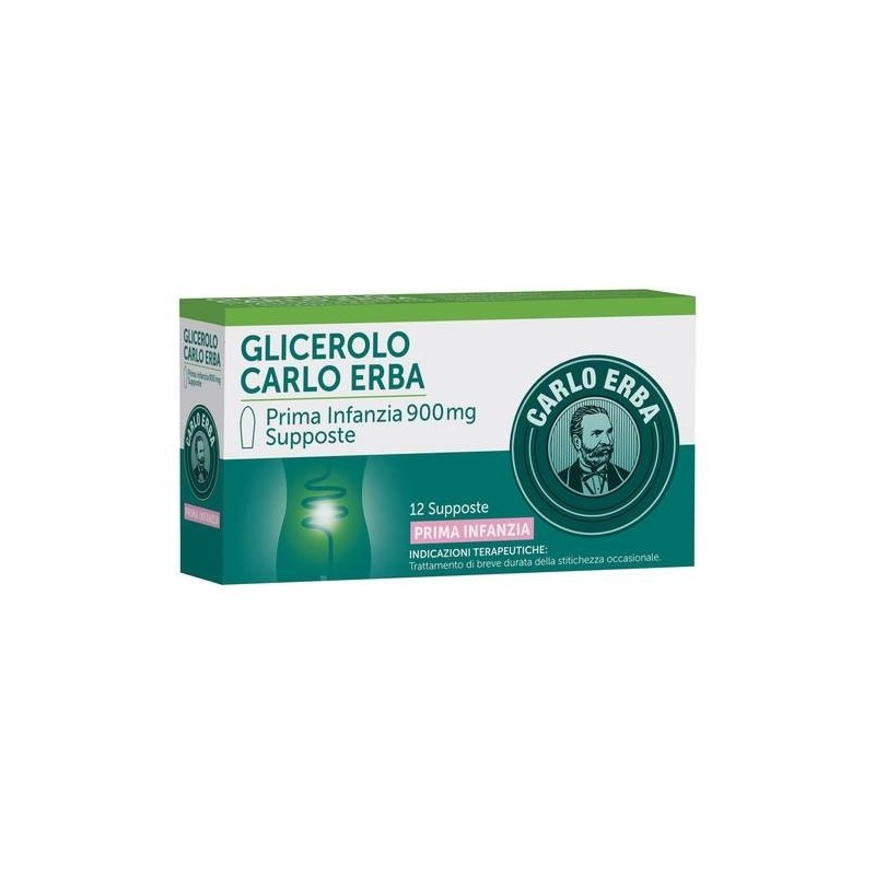 Glicerolo Carlo Erba Prima Infanzia 900 Mg Supposte