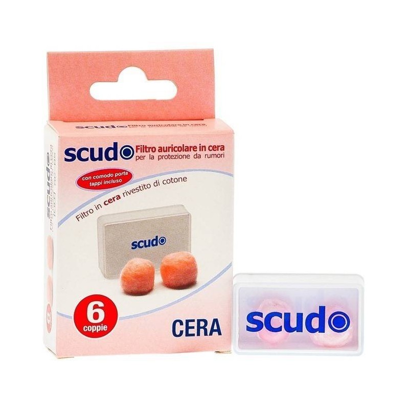 Pasquali Tappo Auricolare Earplug Scudo In Cera 6 Coppie 12 Pezzi Articolo 7en081