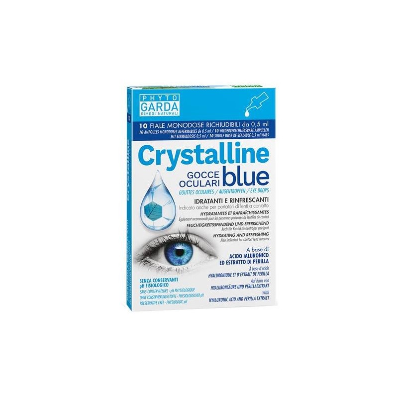 Named Crystalline Blue Gocce Oculari Monodose 10 Fiale 0,5 Ml
