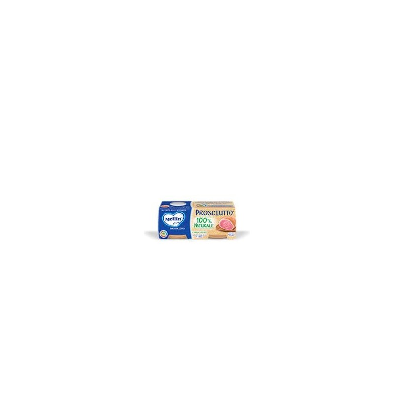 Danone Nutricia Soc. Ben. Mellin Omogeneizzato Prosciutto 2 Pezzi X 80 G