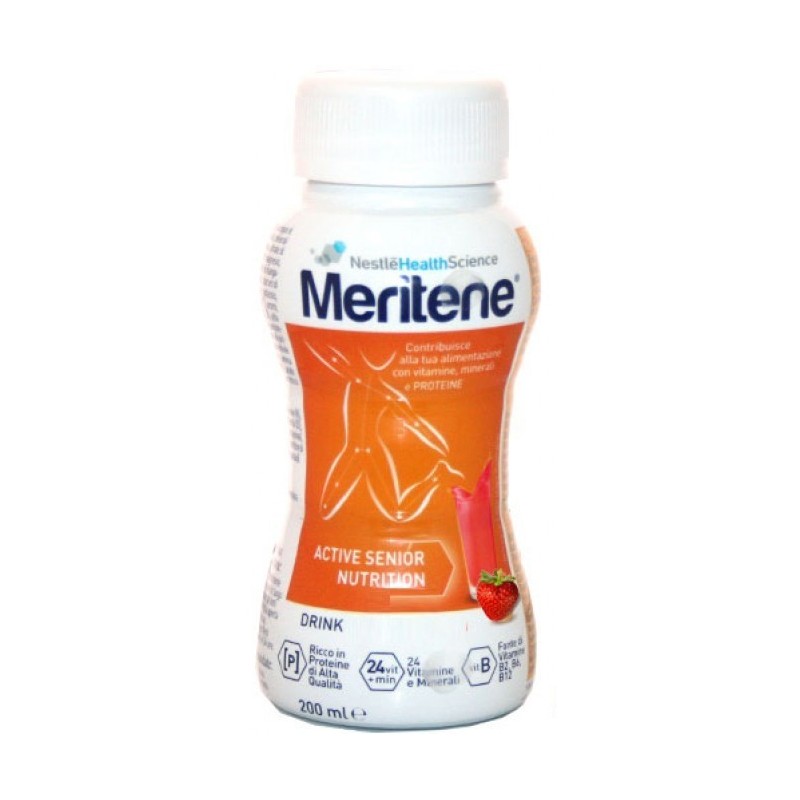 Nestle' It. Meritene Protein Drink Fragola 200 Ml