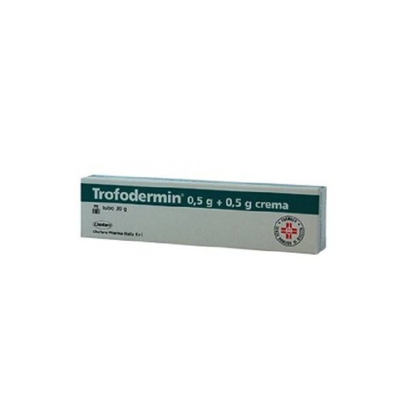 Trofodermin Crema Cicatrizzante e Antibiotica 30 grammi Farmaco