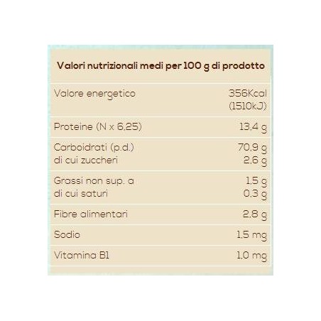 Alce Nero Corallini Senatore Cappelli Baby Food Bio 500 G