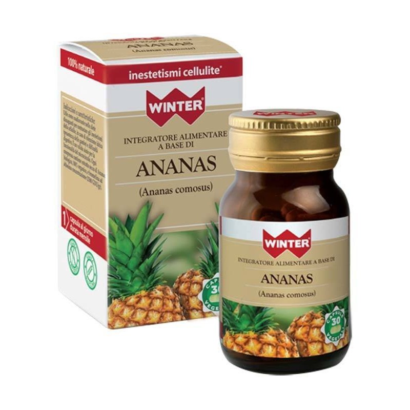 Ananas Bio Integratore Drenante 30 Capsule Winter