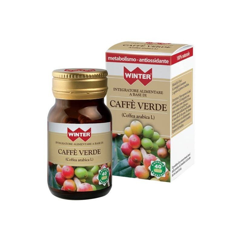 Caffè verde Integratore Dimagrante 40 Capsule Winter