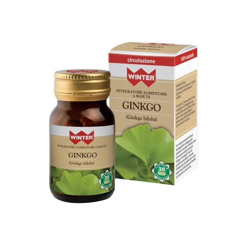 Winter Ginkgo Integratore per la Memoria e il Microcircolo 30 Capsule