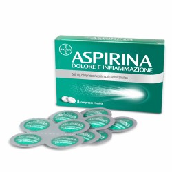 Aspirina Dolore e Infiammazione 500 mg 8 Compresse