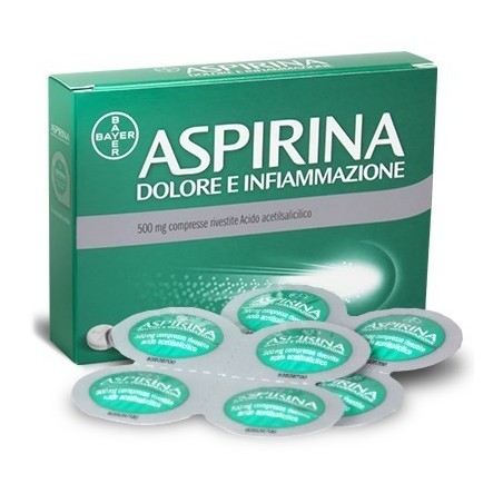 Aspirina Dolore e Infiammazione 500 mg 8 Compresse
