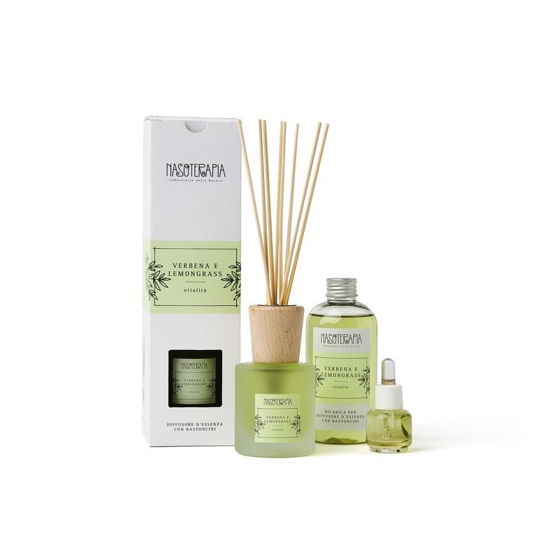 Nasoterapia Diffusore a Bastoncino Verbena e Lemongrass 100 ml