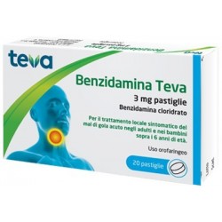 Benzidamina Teva 3 Mg...