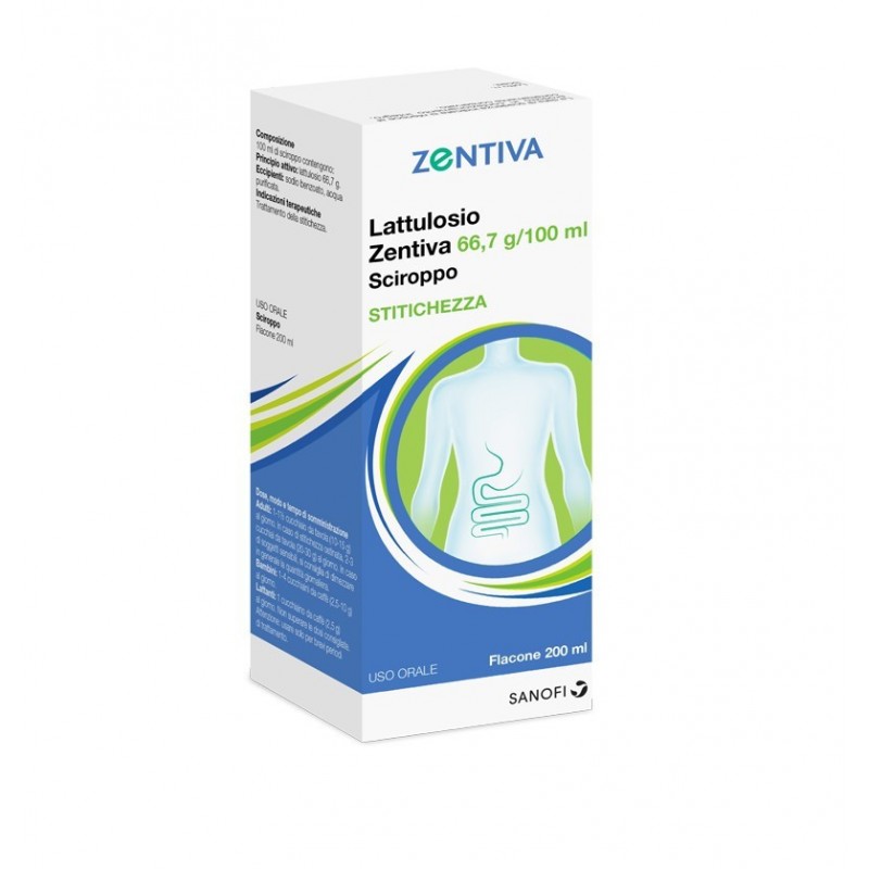 Zentiva Italia Lattulosio Zentiva 66,7 G/100 Ml Sciroppo