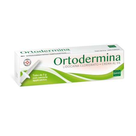 Ortodermina Crema Al 5% Lidocaina Cloridrato