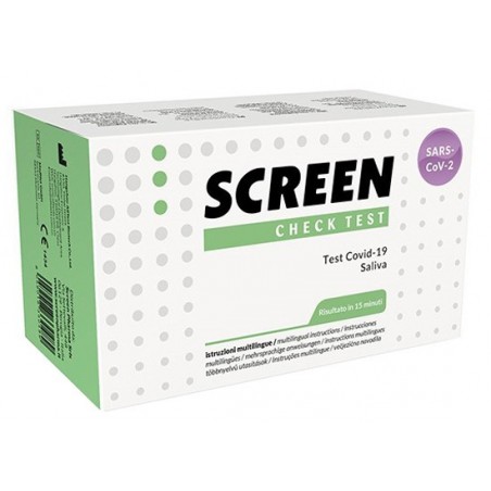 Screen Pharma S Test Antigenico Rapido Autodiagnostico Covid-19 Sars-cov-2 Campioni Salivari Selftest Covid Saliva Screen