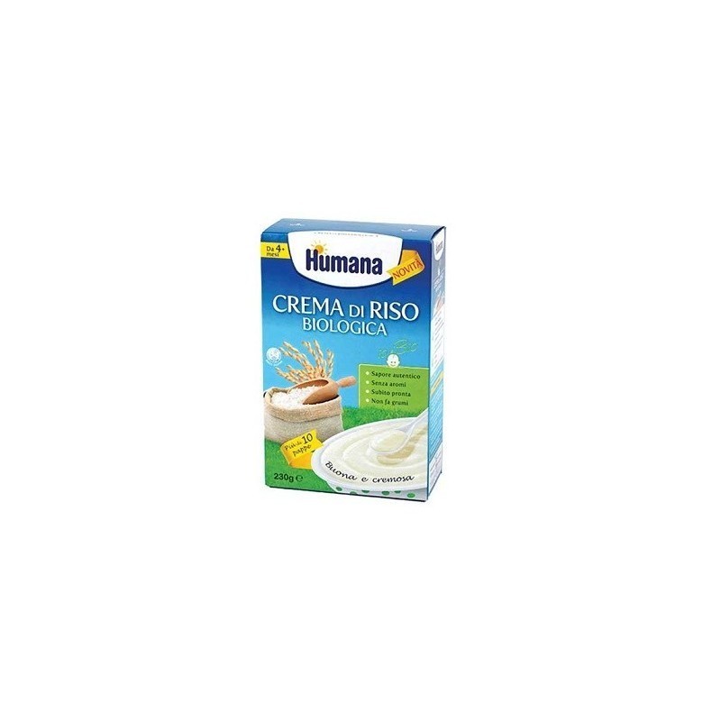 Humana Italia Humana Crema Di Riso Biologico 230 G