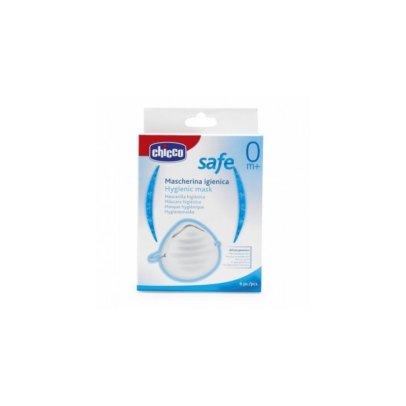 Chicco Mascherine Antipolvere 6 Pezzi