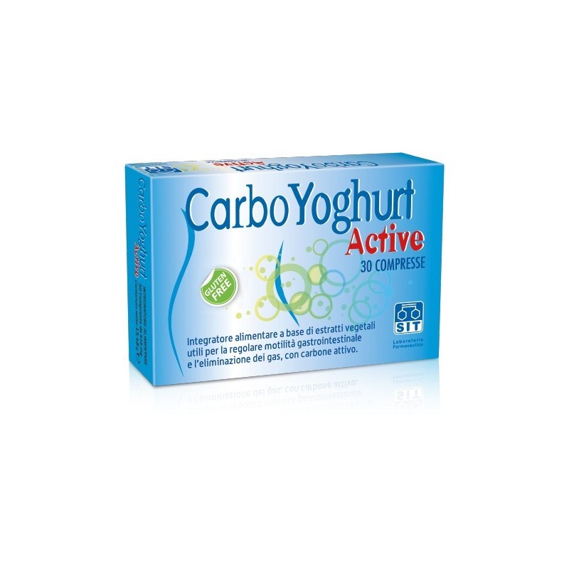 Sit Laboratorio Farmac. Carboyoghurt Active 30 Compresse