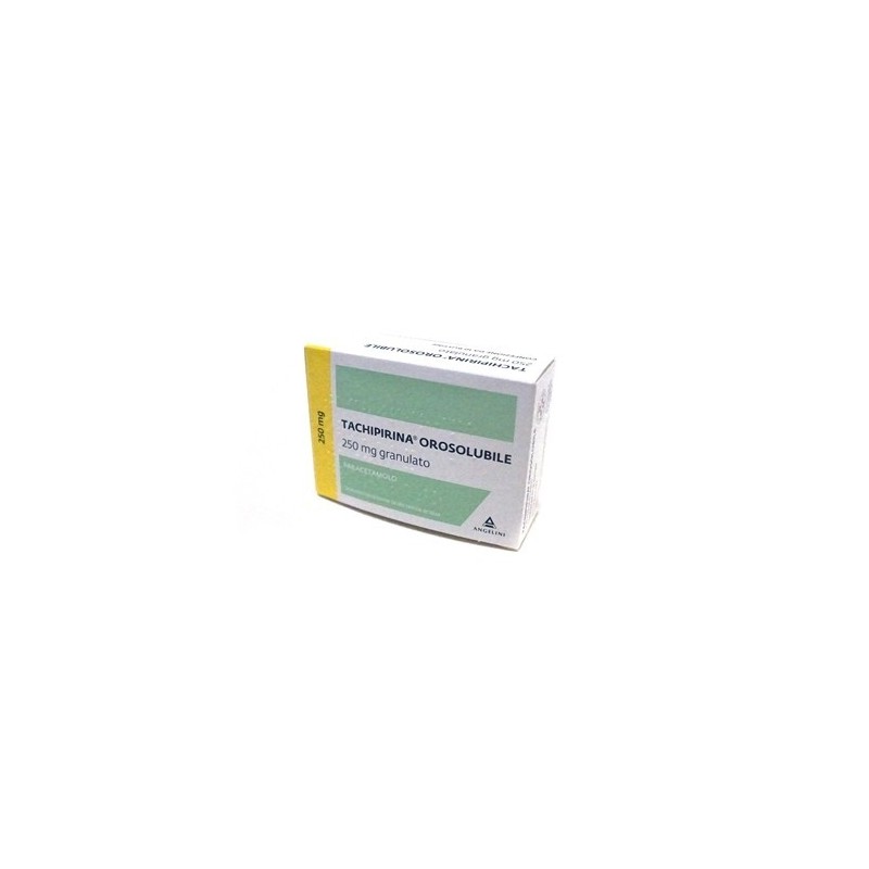 Tachipirina Orosolubile 250 mg Paracetamolo 10 Bustine Granulato Gusto Fragola-Vaniglia per febbre e dolori