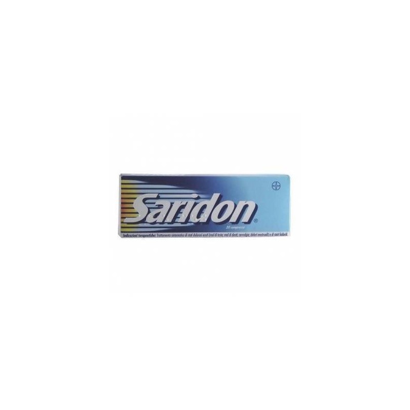 Bayer Saridon Compresse Paracetamolo 250 Mg, Propifenazone 150 Mg E Caffeina 25 Mg
