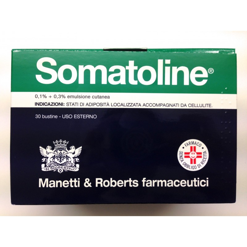 Somatoline Emulsione Cutanea Farmaco Anticellulite 30 Bustine