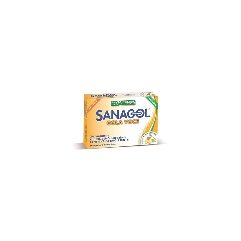 Named Sanagol Gola Voce Miele Limone 24 Caramelle