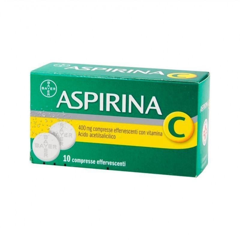 Aspirina C Farmaco Antinfluenzale 10 Compresse Effervescenti Farmed
