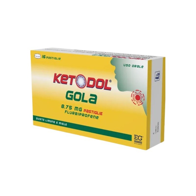 Epifarma Ketodol Gola 8,75 Mg Pastiglie Gusto Limone E Miele Flurbiprofene