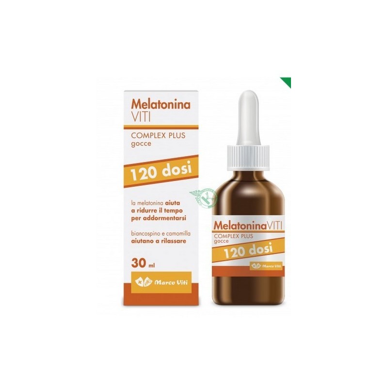 Marco Viti Farmaceutici Melatonina Viti Complex Plus Gocce 30 Ml