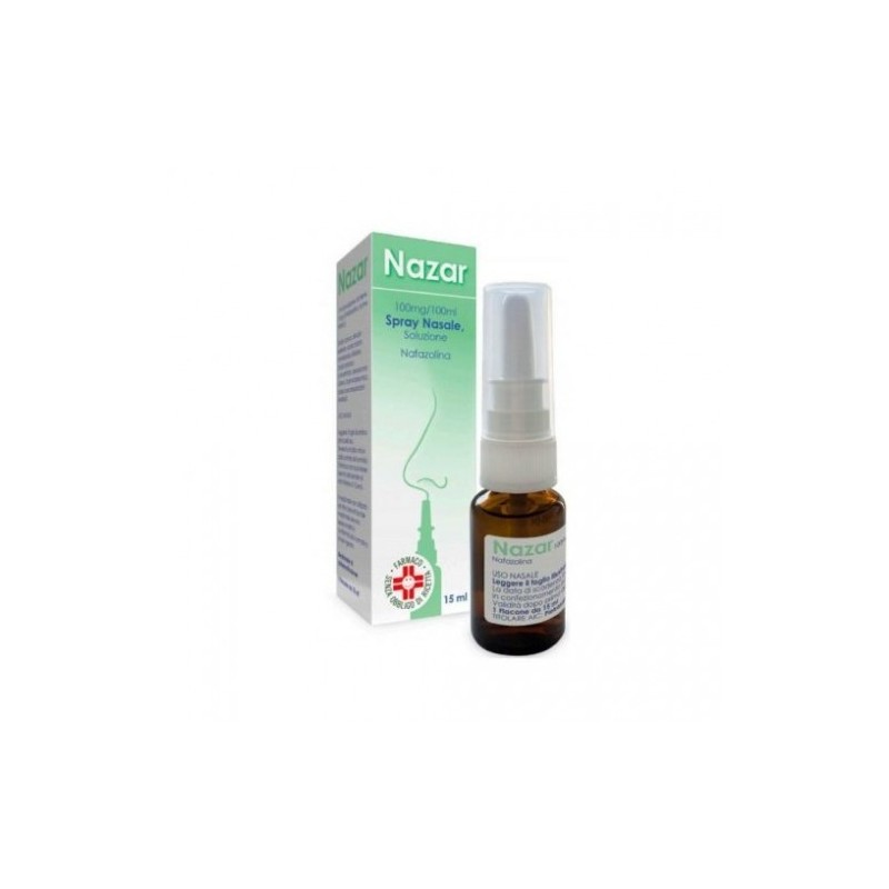 Pietrasanta Pharma Nazar 100 Mg/100 Ml Spray Nasale, Soluzione Nafazolina