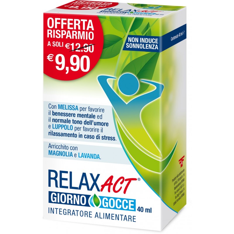 F&f Relax Act Giorno Gocce 40 Ml
