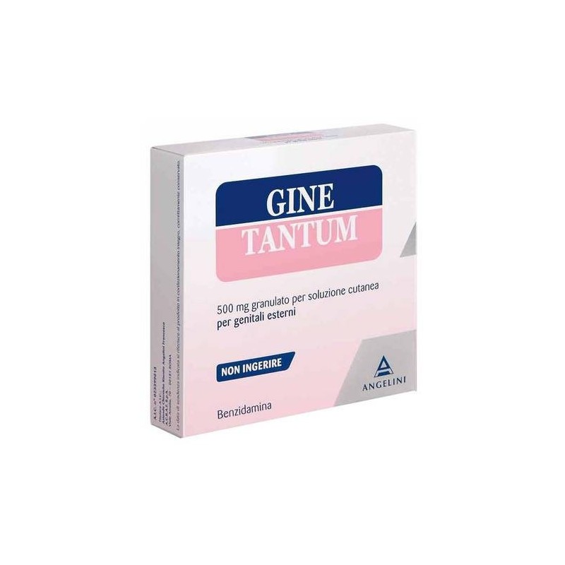 Ginetantum 500 mg Per Genitali Esterni 10 Bustine Angelini