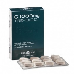 Bios Line Principium C 1000 mg Tretard Integratore Alimentare per Difese Immunitarie 24 Compresse Antiossidante