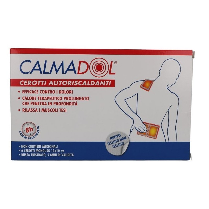 Montefarmaco Otc Calmadol Cerotto Riscaldante Pack 6 Pezzi