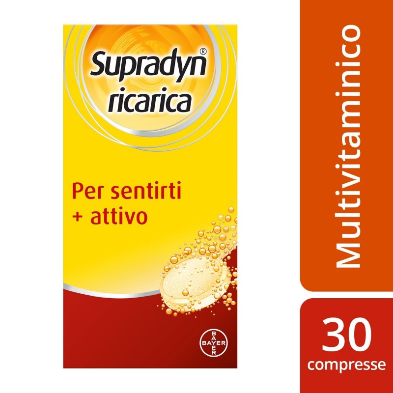 Bayer Supradyn Ricarica Effervescenti 30 Compresse