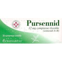 Pursennid 40 Compresse Farmaco Lassativo con Sennosidi A+B 40 Compresse