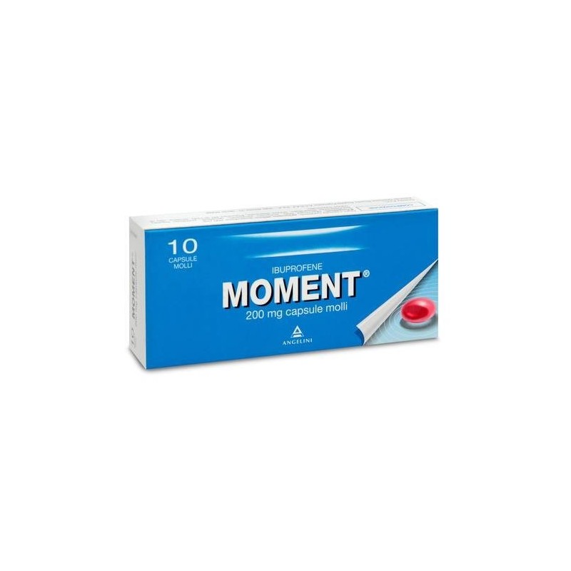 Angelini Pharma Moment 200 Mg Capsule Molliibuprofene