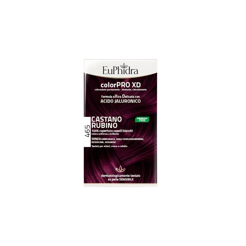 Colorpro XD 465 Castano Rubino Tinta per Capelli Euphidra