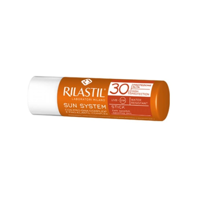 Ist. Ganassini Rilastil Sun System Photo Protection Terapy Stick Transparente Spf 30 4 Ml
