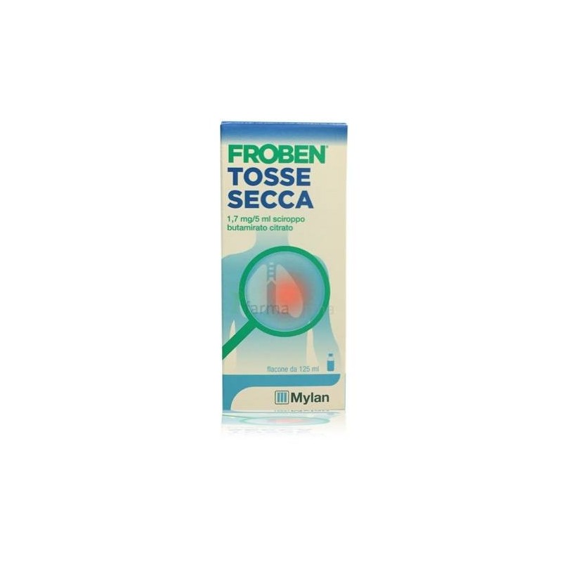 Froben Tosse Secca Sciroppo 125 ml Sedativo della tosse