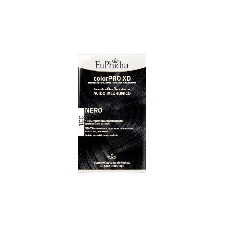 Colorpro XD 100 Nero Tinta per Capelli Euphidra