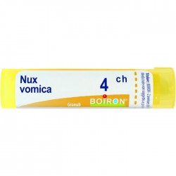 Boiron Nux Vomica 4ch Granuli Tubo Multidose 80 Granuli per nausea e vomito